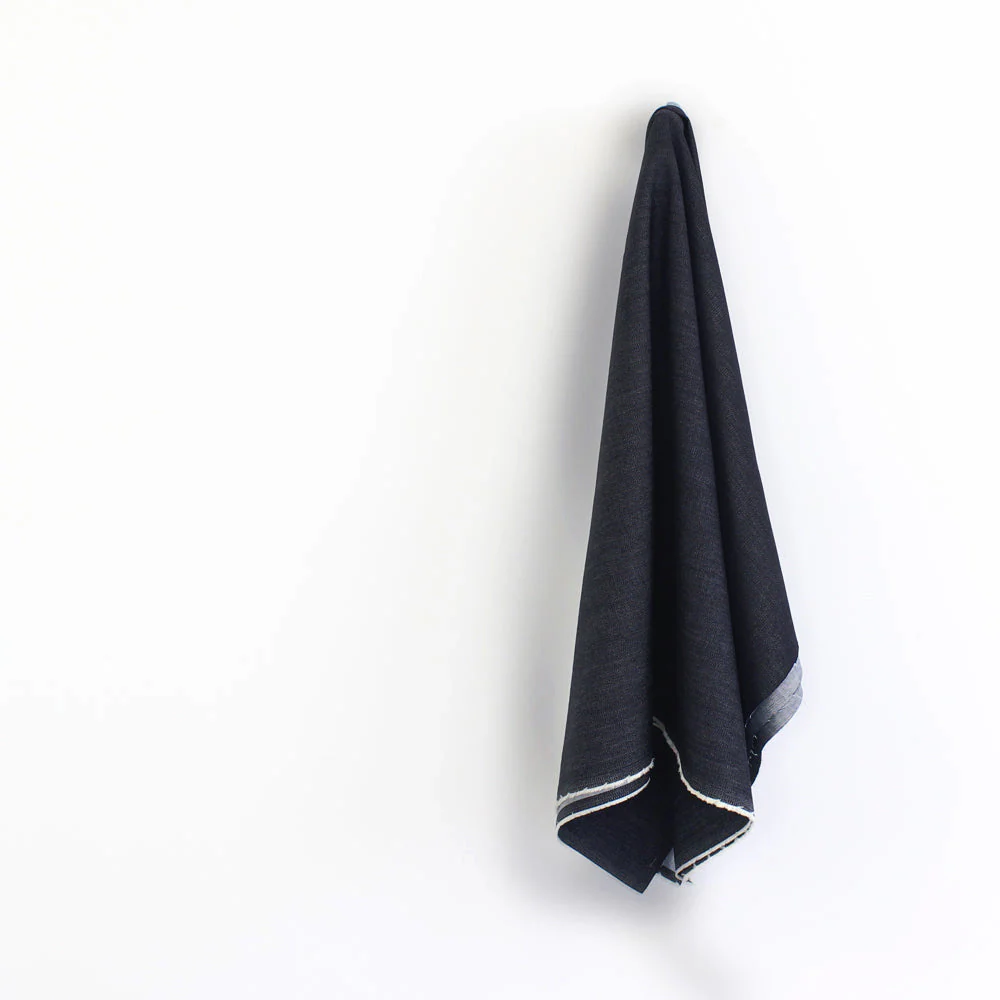 10oz Stretch Cotton/Poly Denim - Indigo (2nd grade) - Image 2