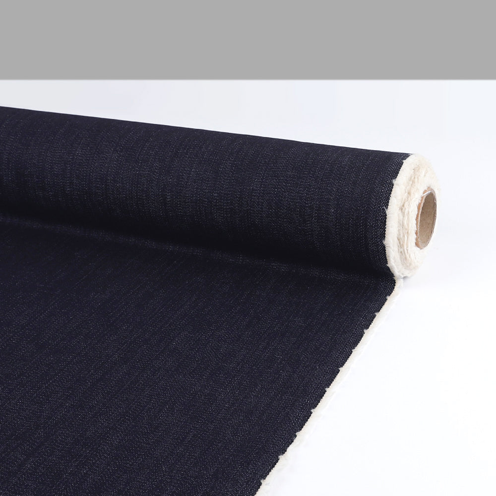 10oz Stretch Cotton/Poly Denim - Indigo (2nd grade) - Image 3