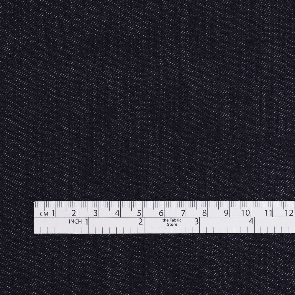 10oz Stretch Cotton/Poly Denim - Indigo (2nd grade) - Image 4