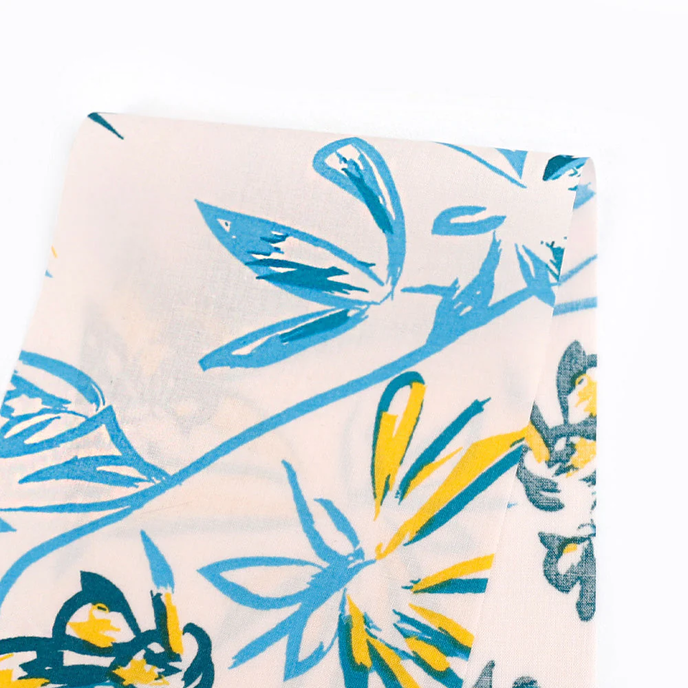 Iris Cotton/Rayon - Azure Mix