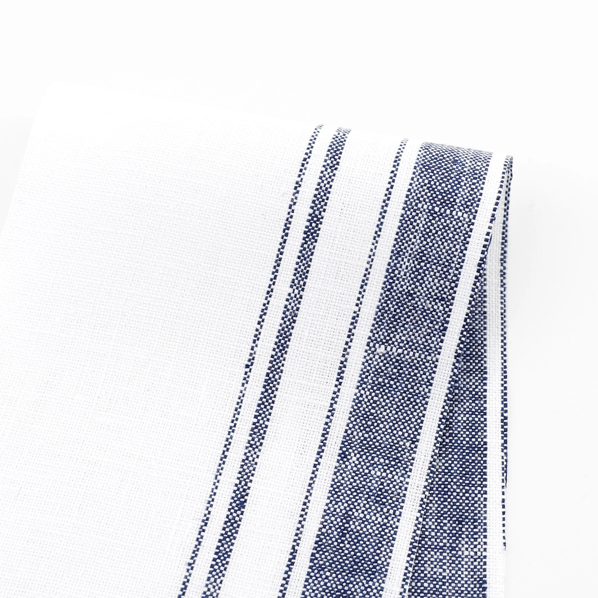 Awning Stripe Linen - White/Navy