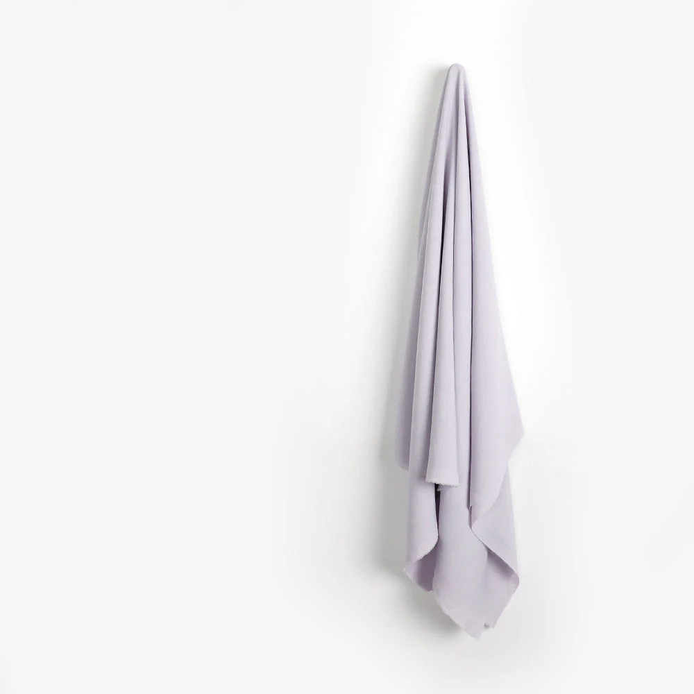 Bias Herringbone Crepe - Parma Violet - Image 2