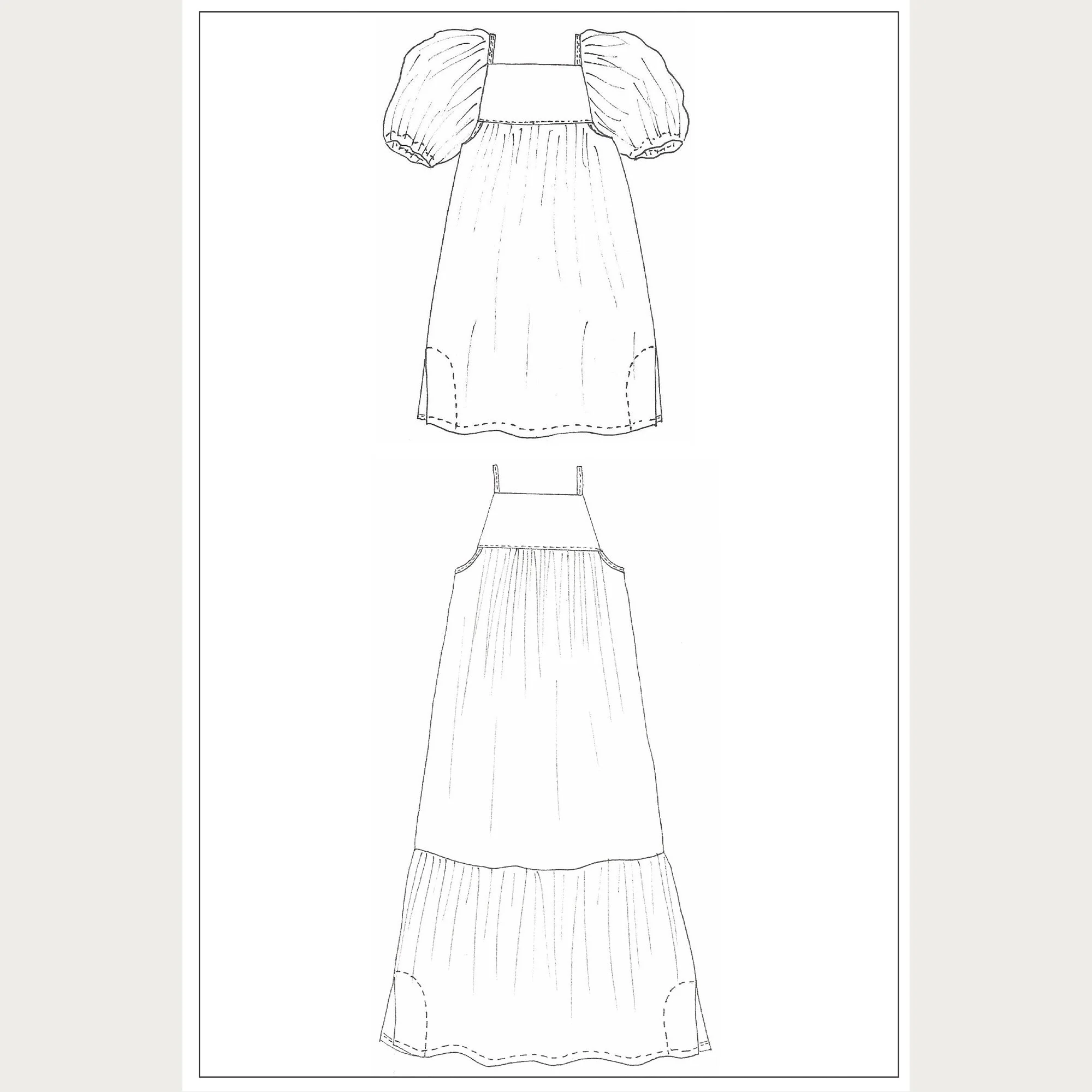 Birgitta Helmersson - ZW Tier Dress/PDF - Image 12
