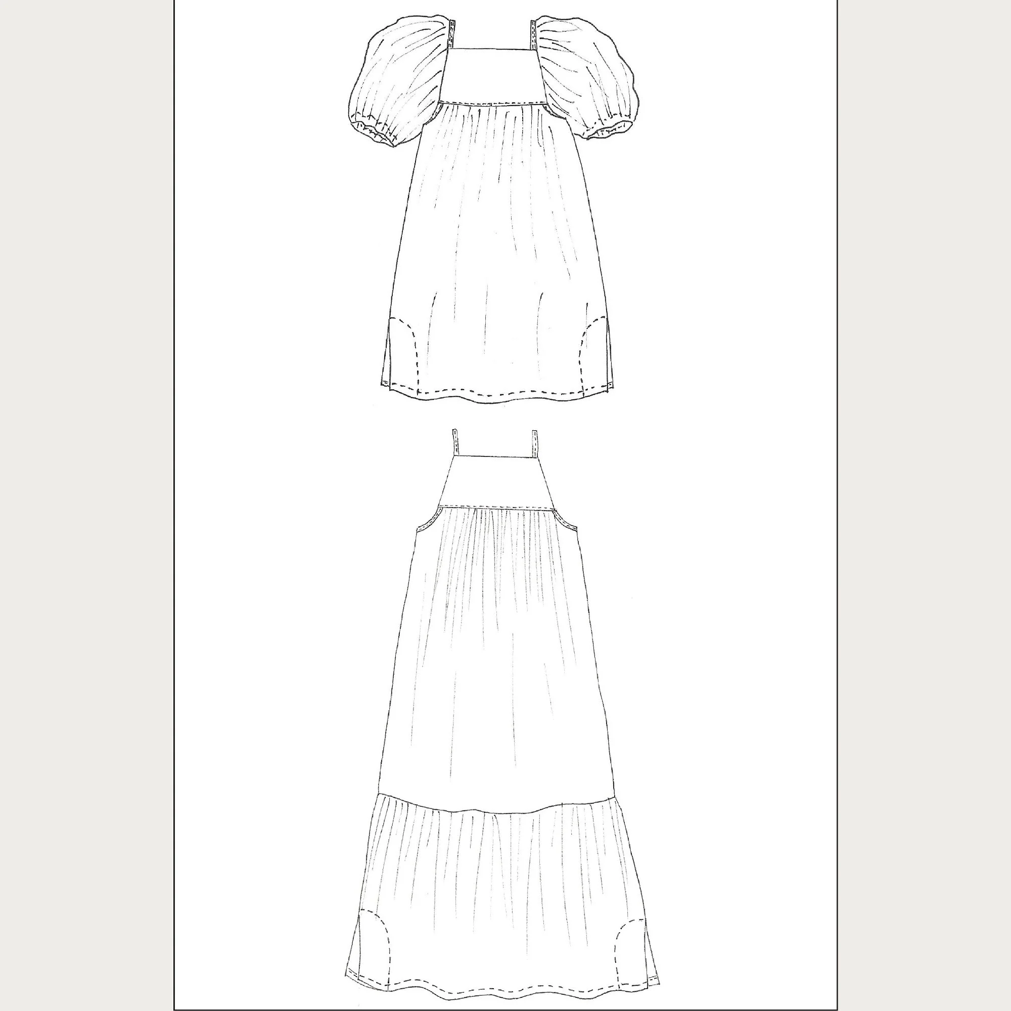 Birgitta Helmersson - ZW Tier Dress/PDF - Image 13