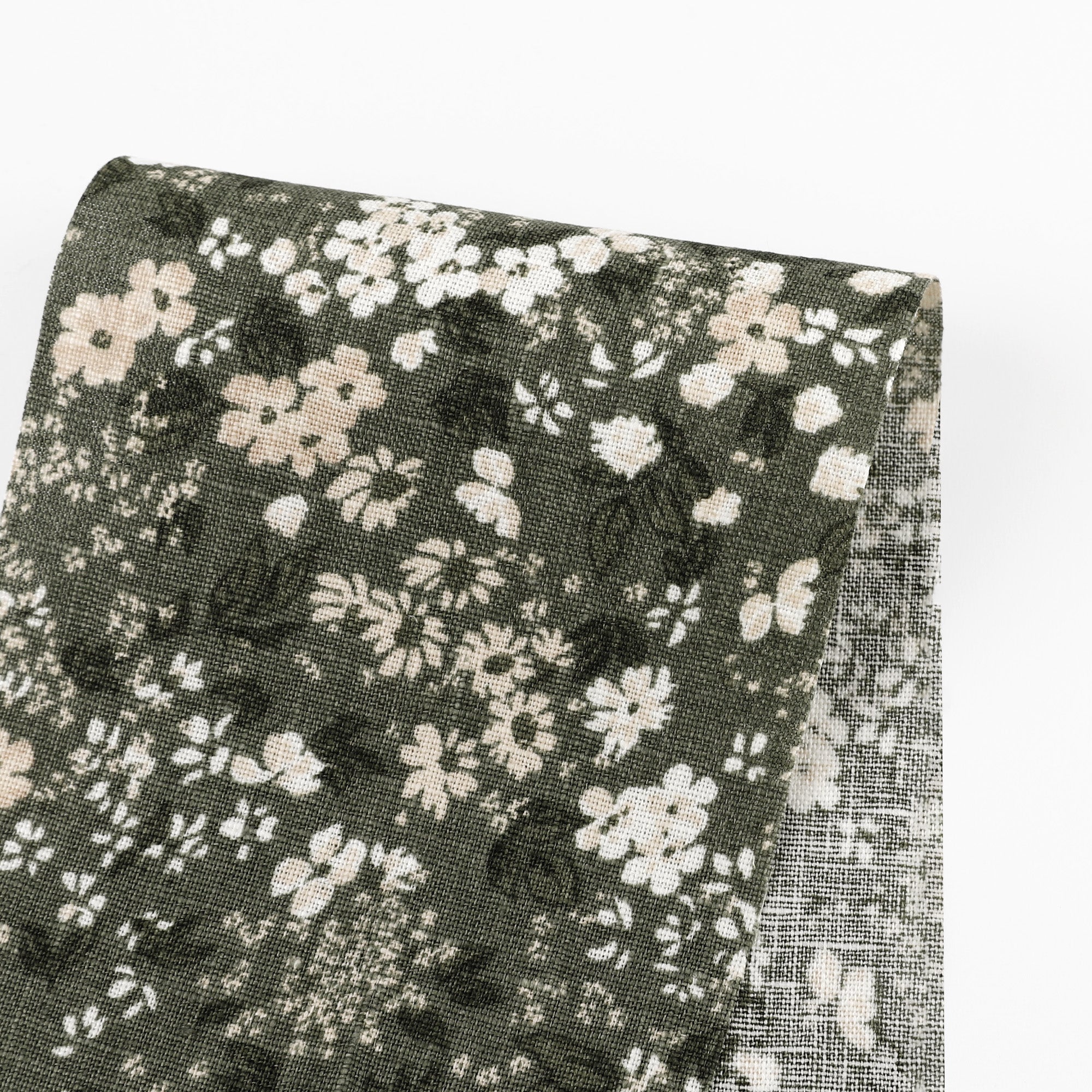 Blooming Meadow Linen - Forest
