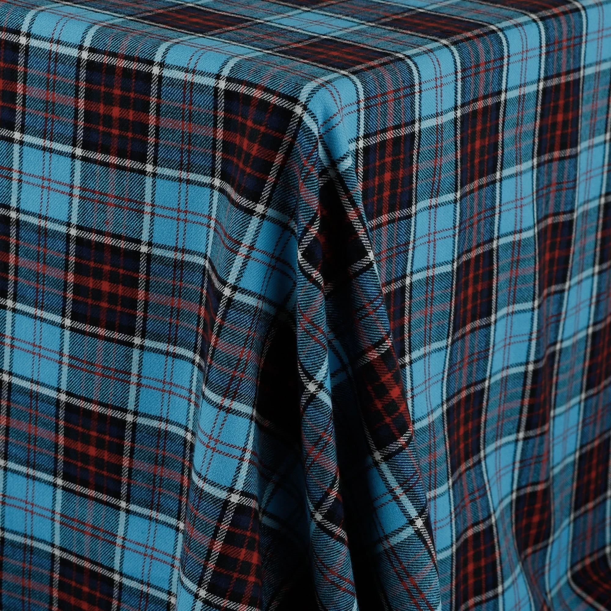 Brushed Cotton Twill Plaid - Capri - Image 2