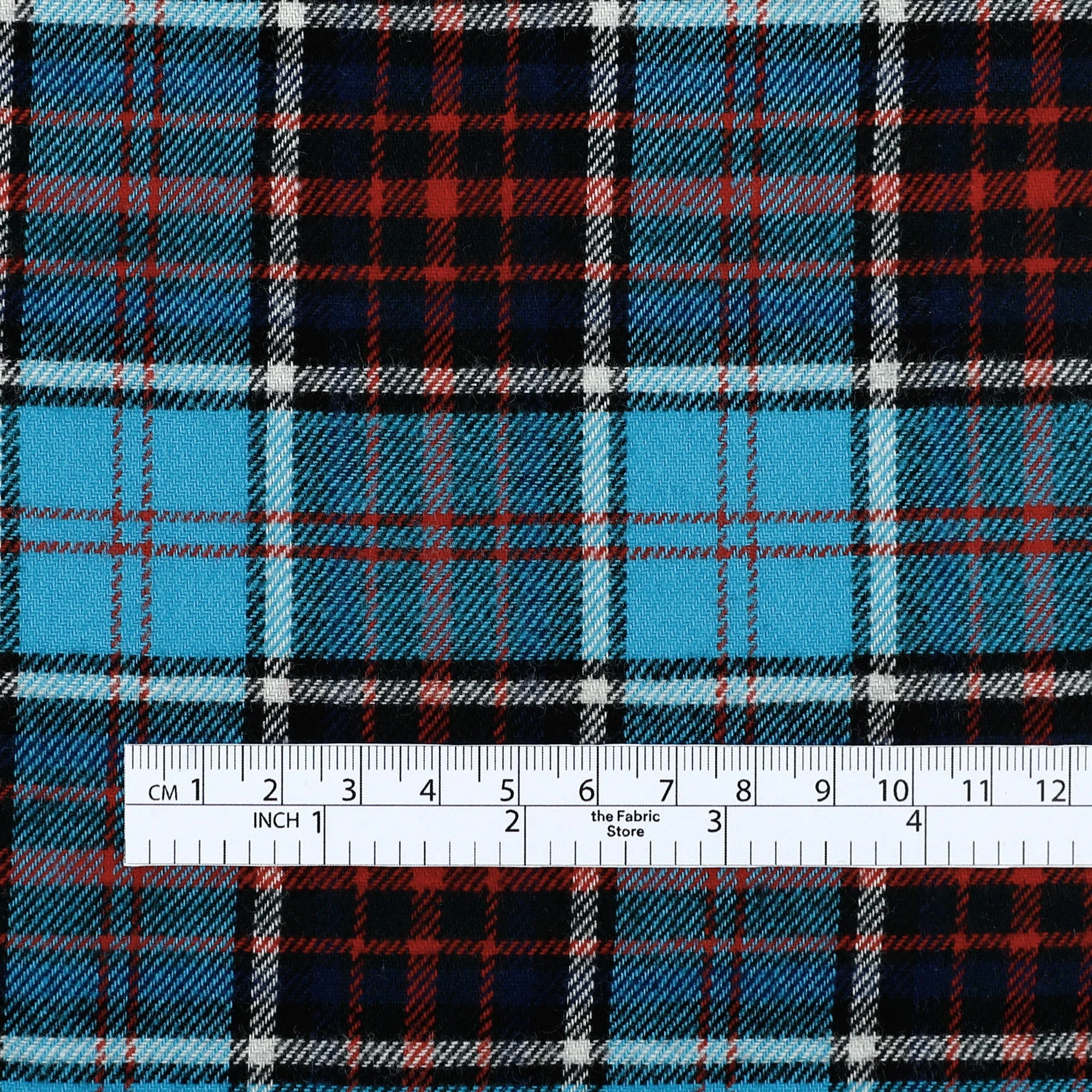 Brushed Cotton Twill Plaid - Capri - Image 4
