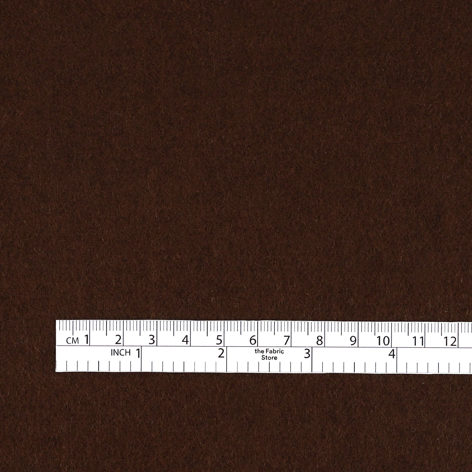 Brushed Wool/Nylon Coating - Ganache - Image 4