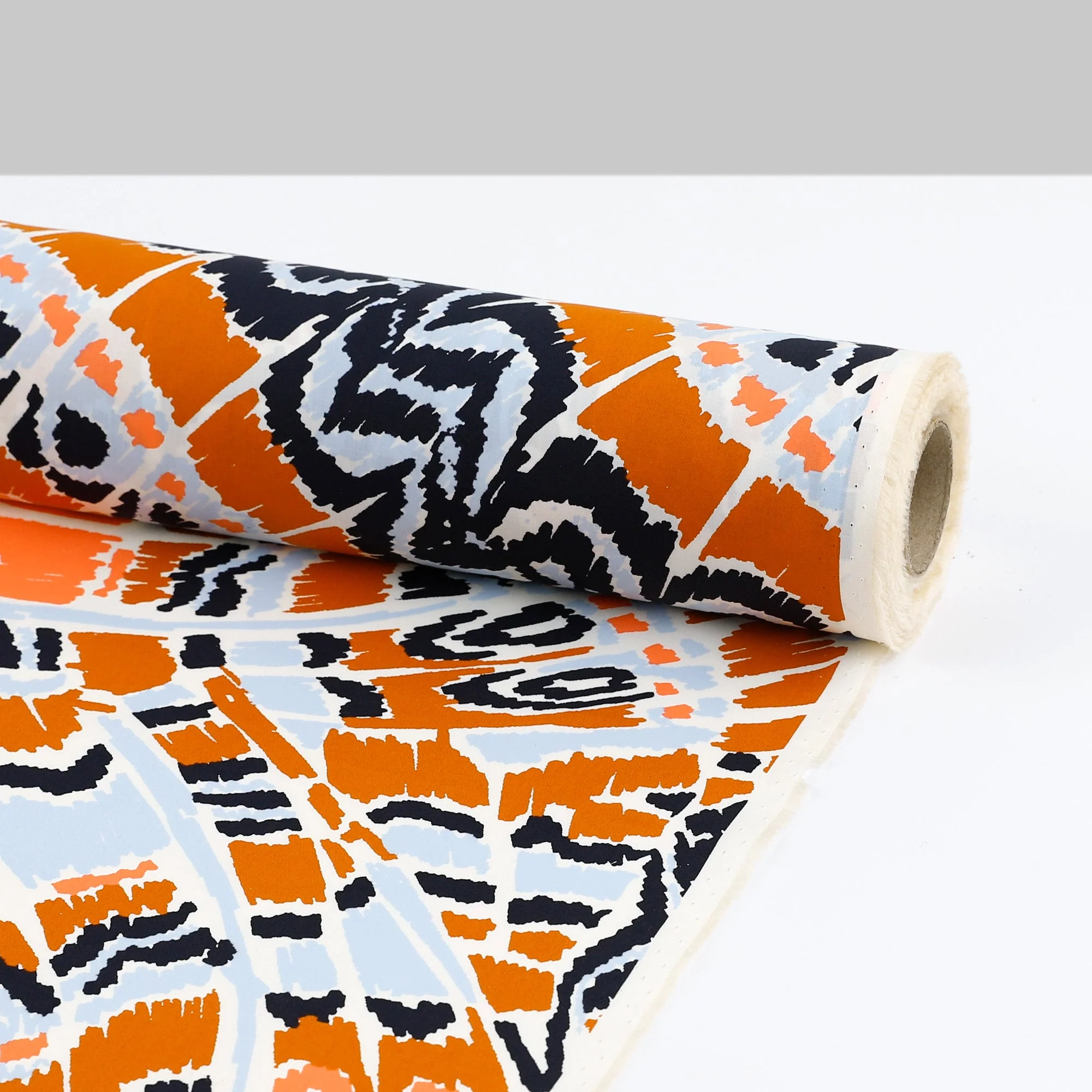 Butterfly Wing Cotton - Burnt Orange - Image 3