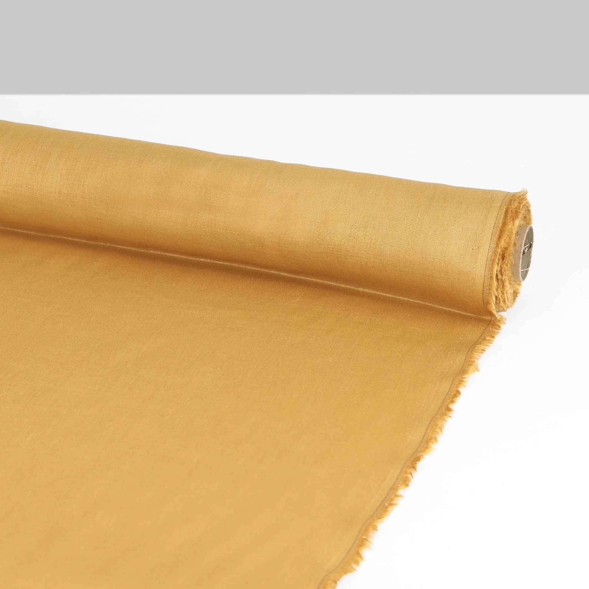 Lightweight Pure Linen - Harvest Gold - Image 3