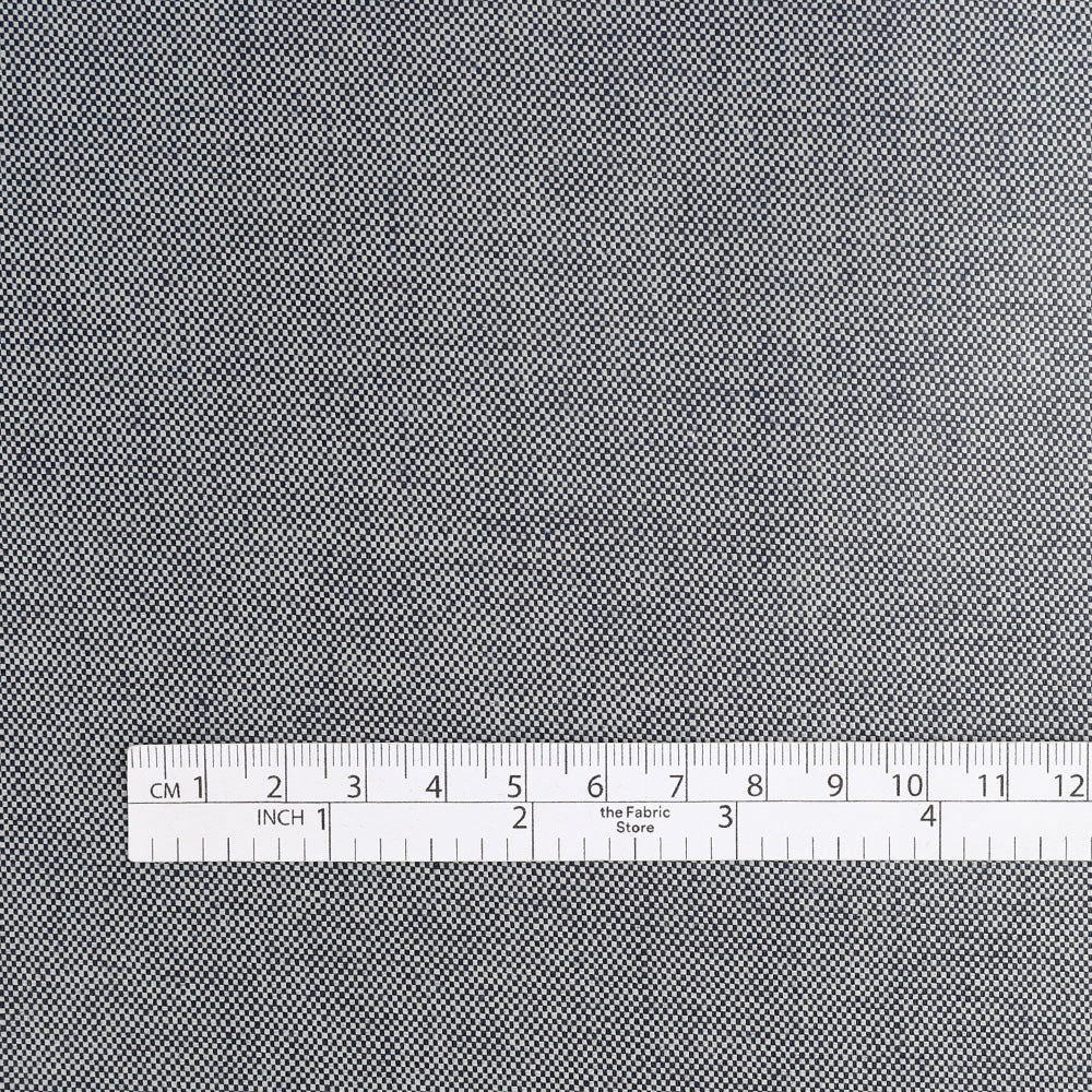 Coated Cotton Oxford - Indigo - Image 4