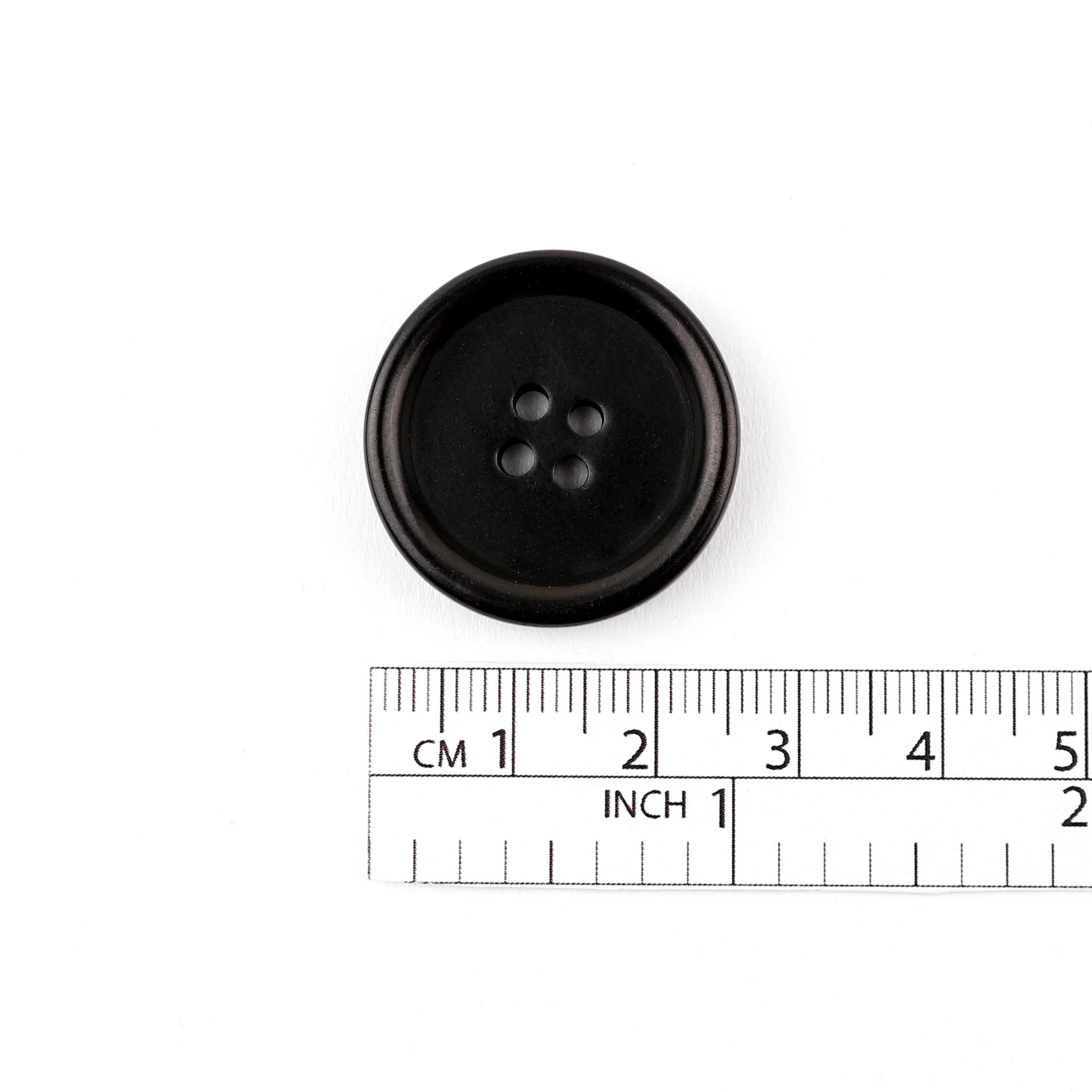 Corozo Button 40L - Black - Image 3