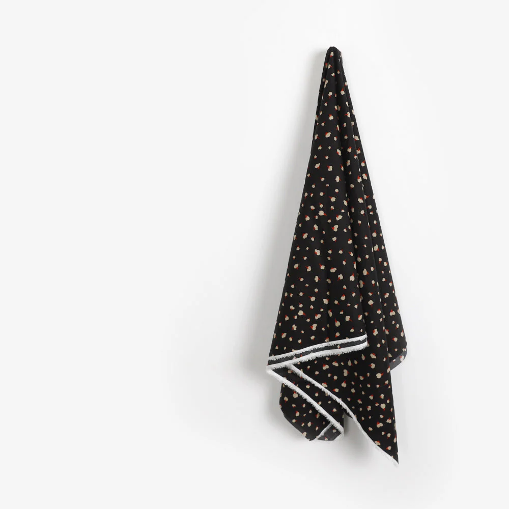 Cotton Boll Modal/Cotton - Black - Image 2