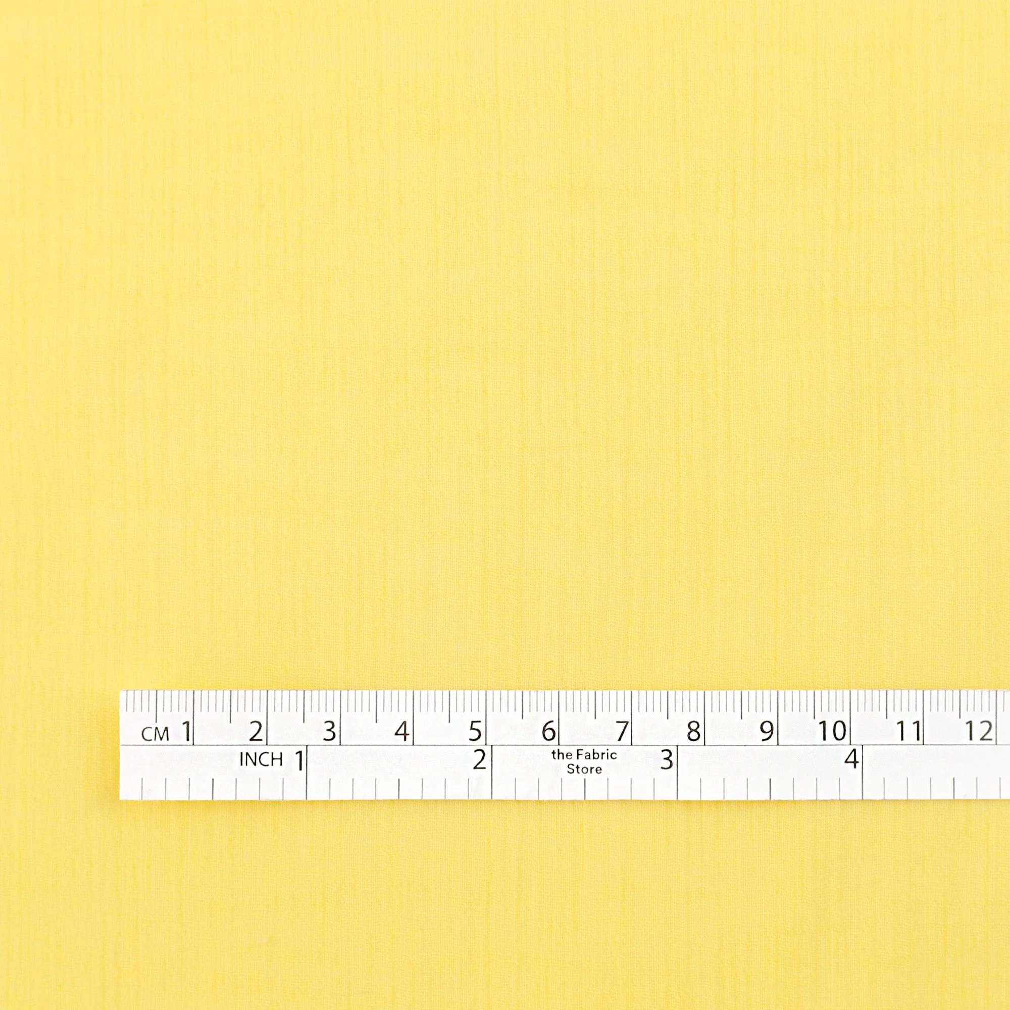 Cotton Muslin - Lemon - Image 4