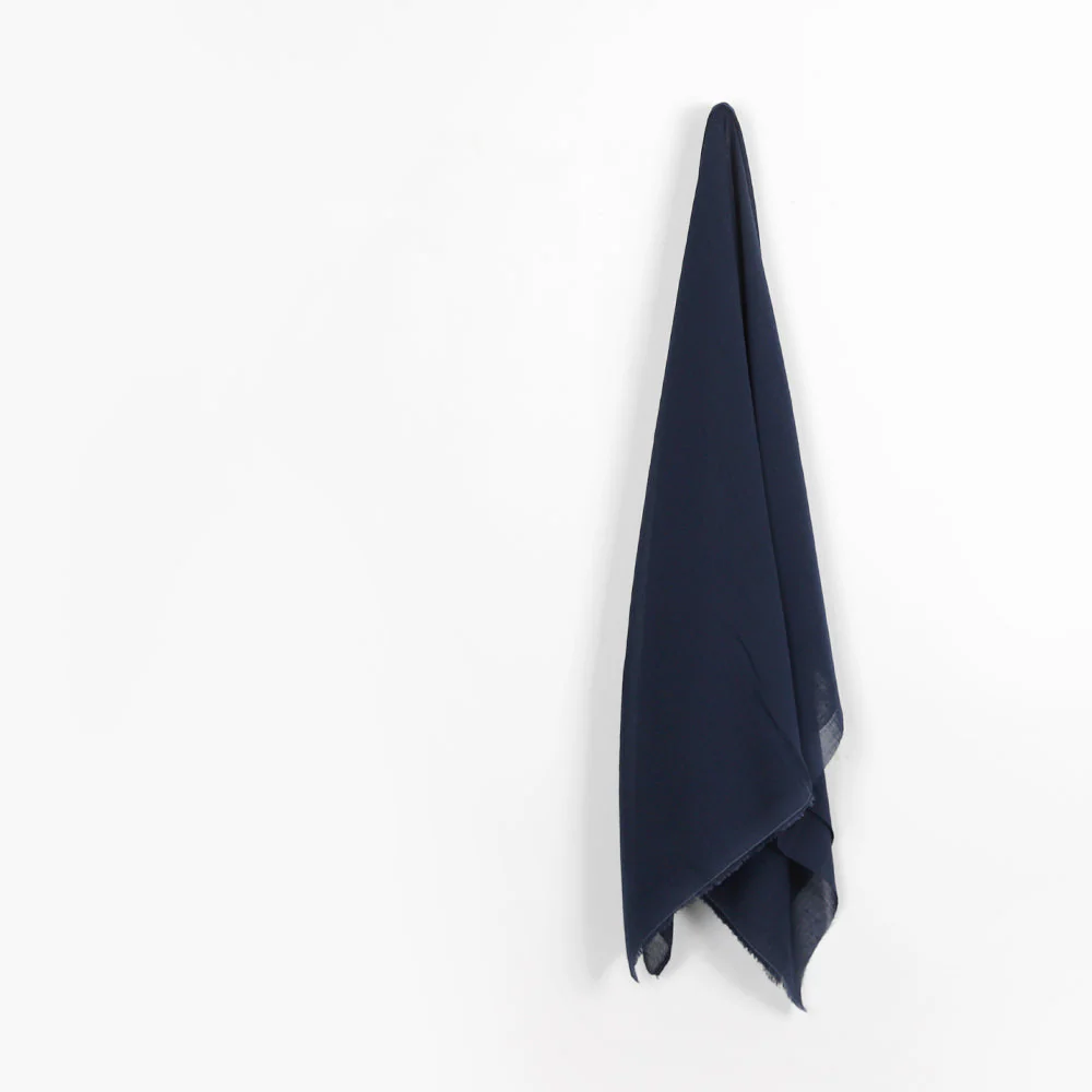 Cotton Muslin - Marine - Image 2