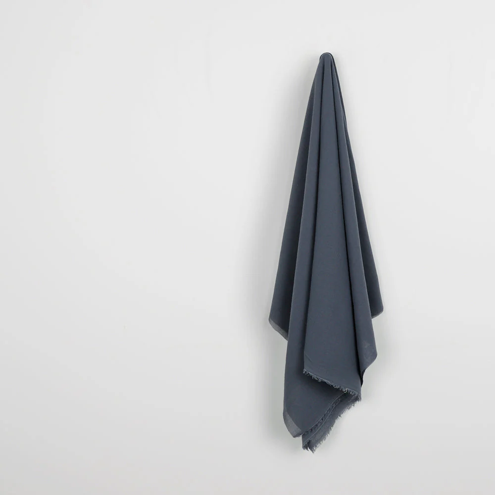 Cotton Muslin - Steel - Image 2