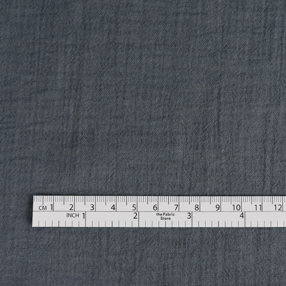 Cotton Muslin - Steel - Image 4