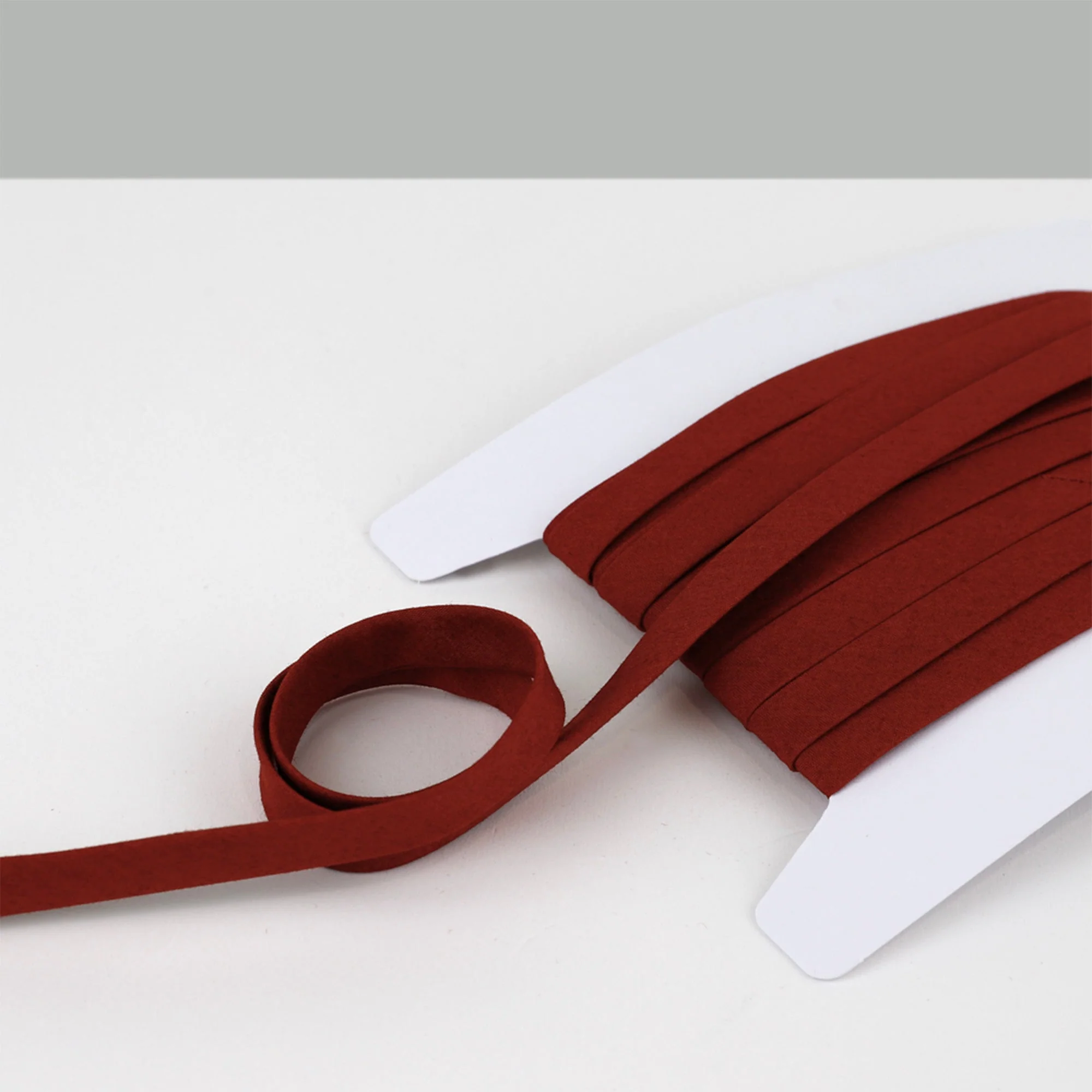 Cotton Poplin Bias Binding - Ketchup