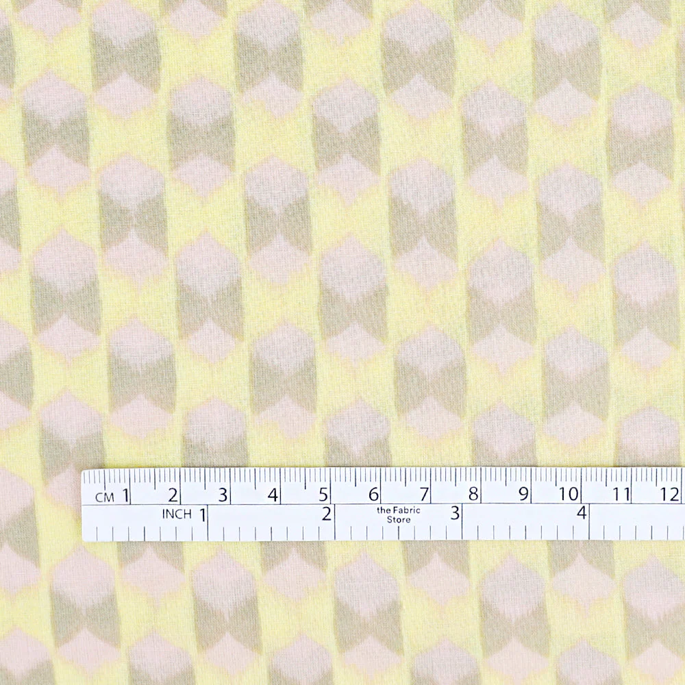 Cotton Voile - Battenberg - Image 4