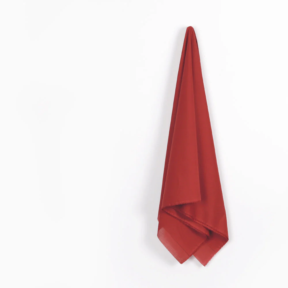 Cotton Voile - Rose Red - Image 2