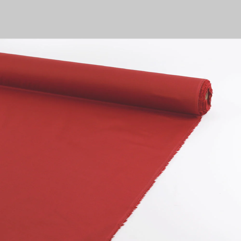 Cotton Voile - Rose Red - Image 3
