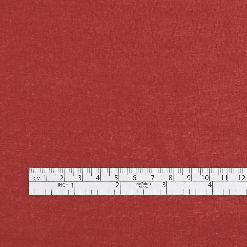 Cotton Voile - Rose Red - Image 4
