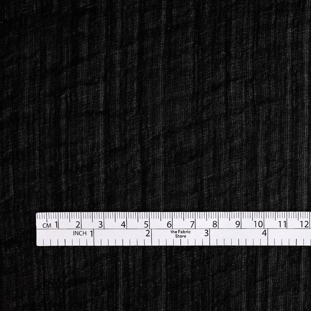 Crinkle Gauze - Black - Image 4