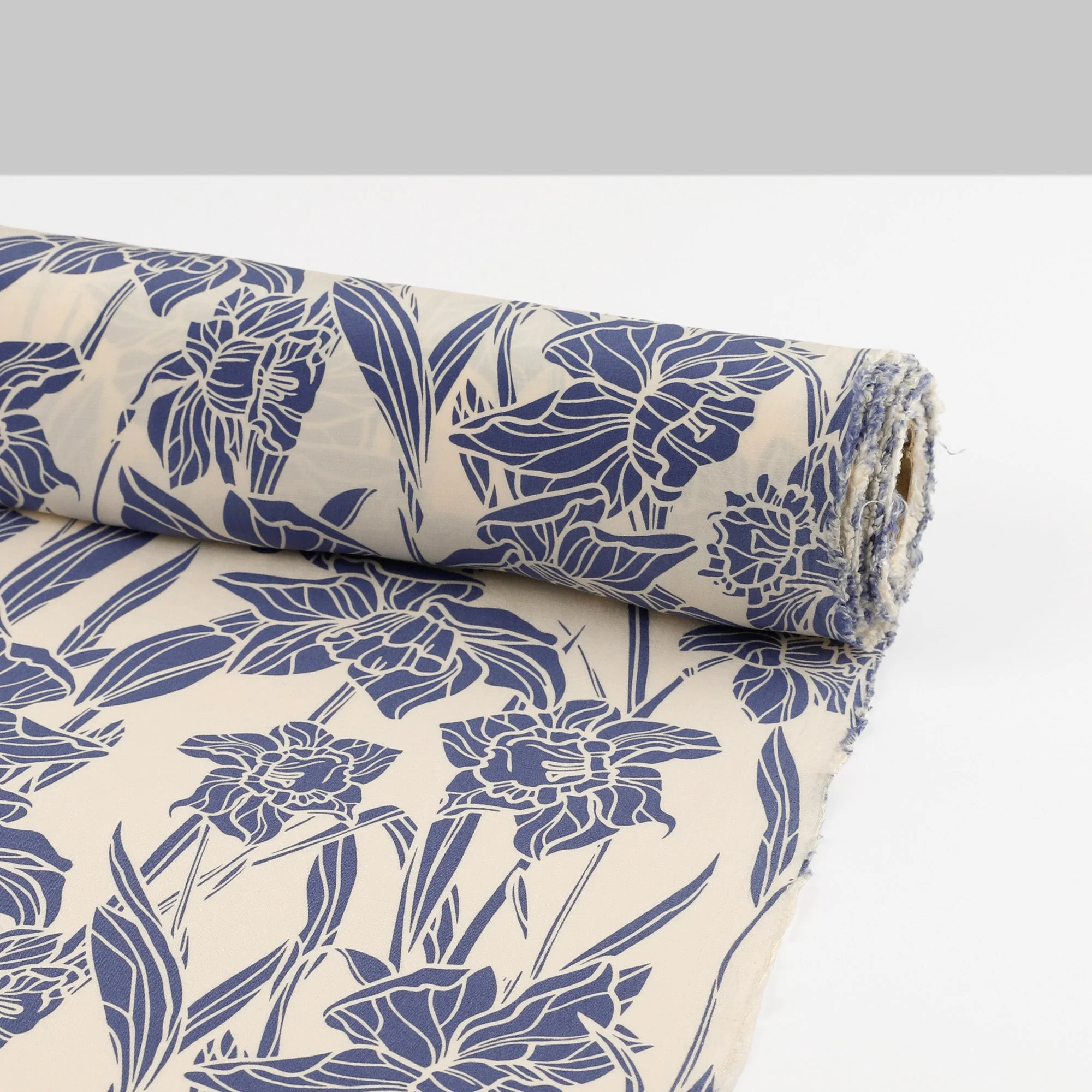 Daffodil Sandwashed Viscose - Bluestone - Image 3