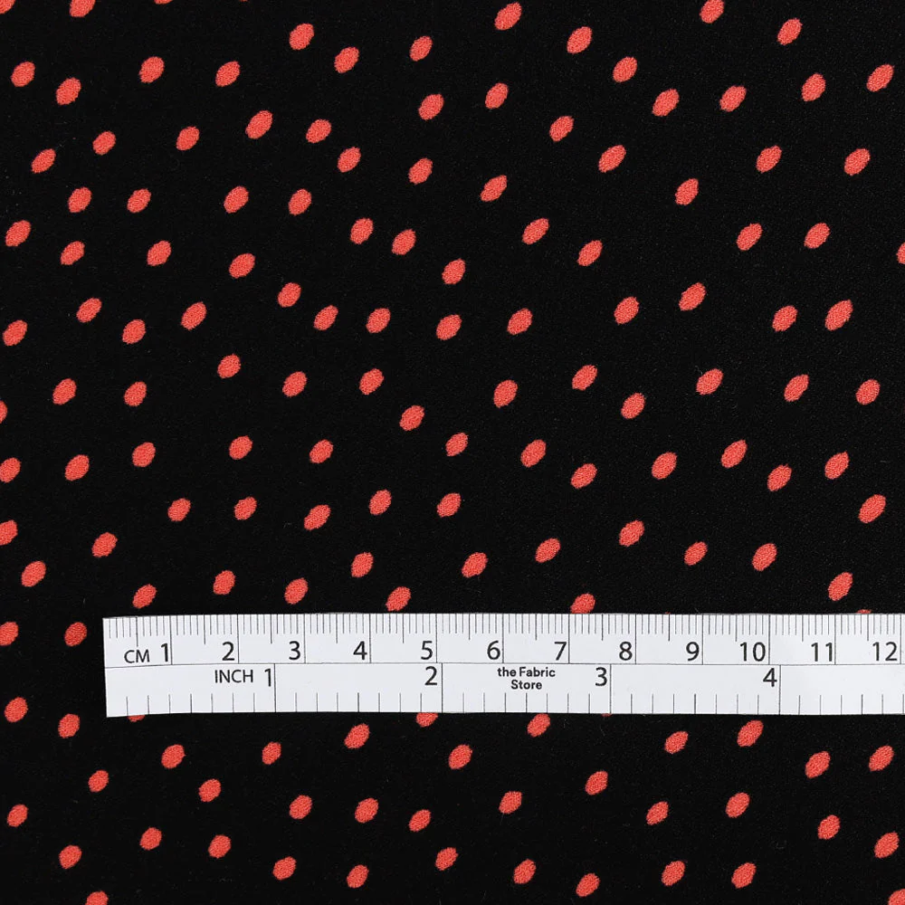 Dancing Dots Poly - Black - Image 4