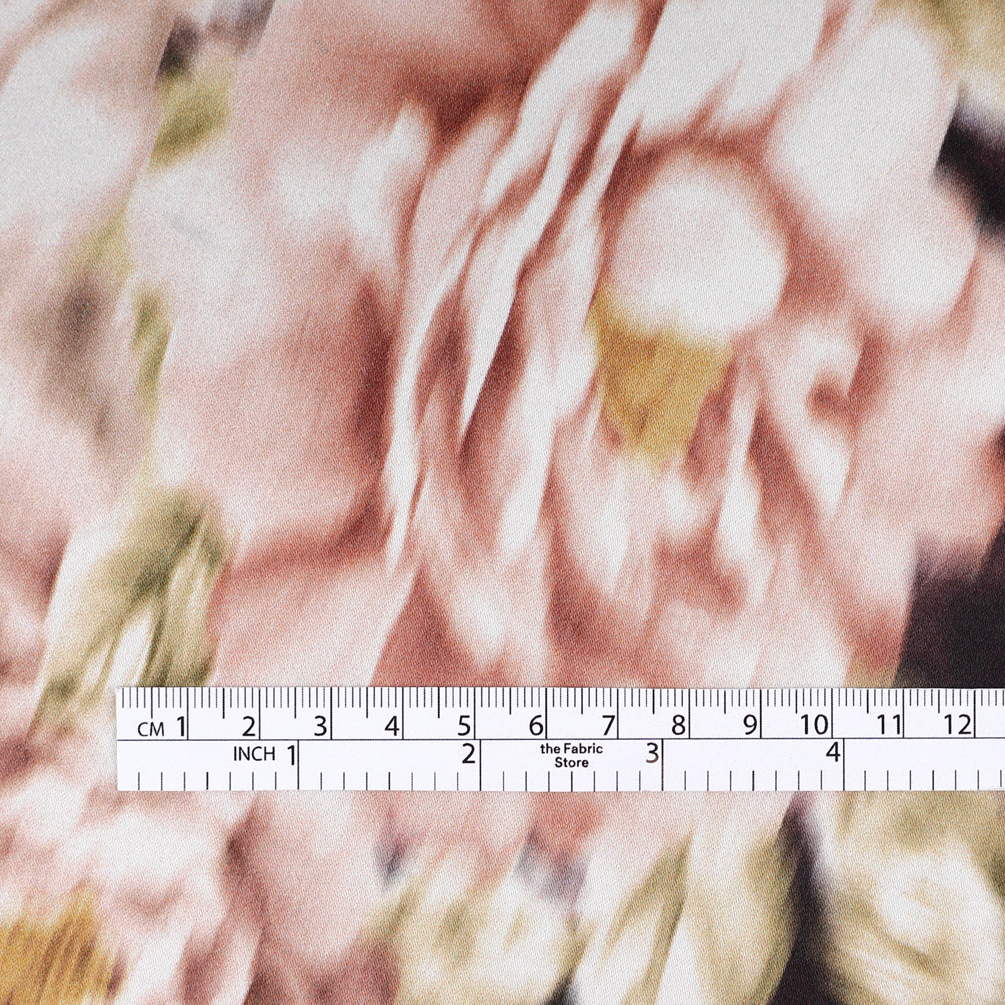 Dark Peony Silk Satin - Multi - Image 4