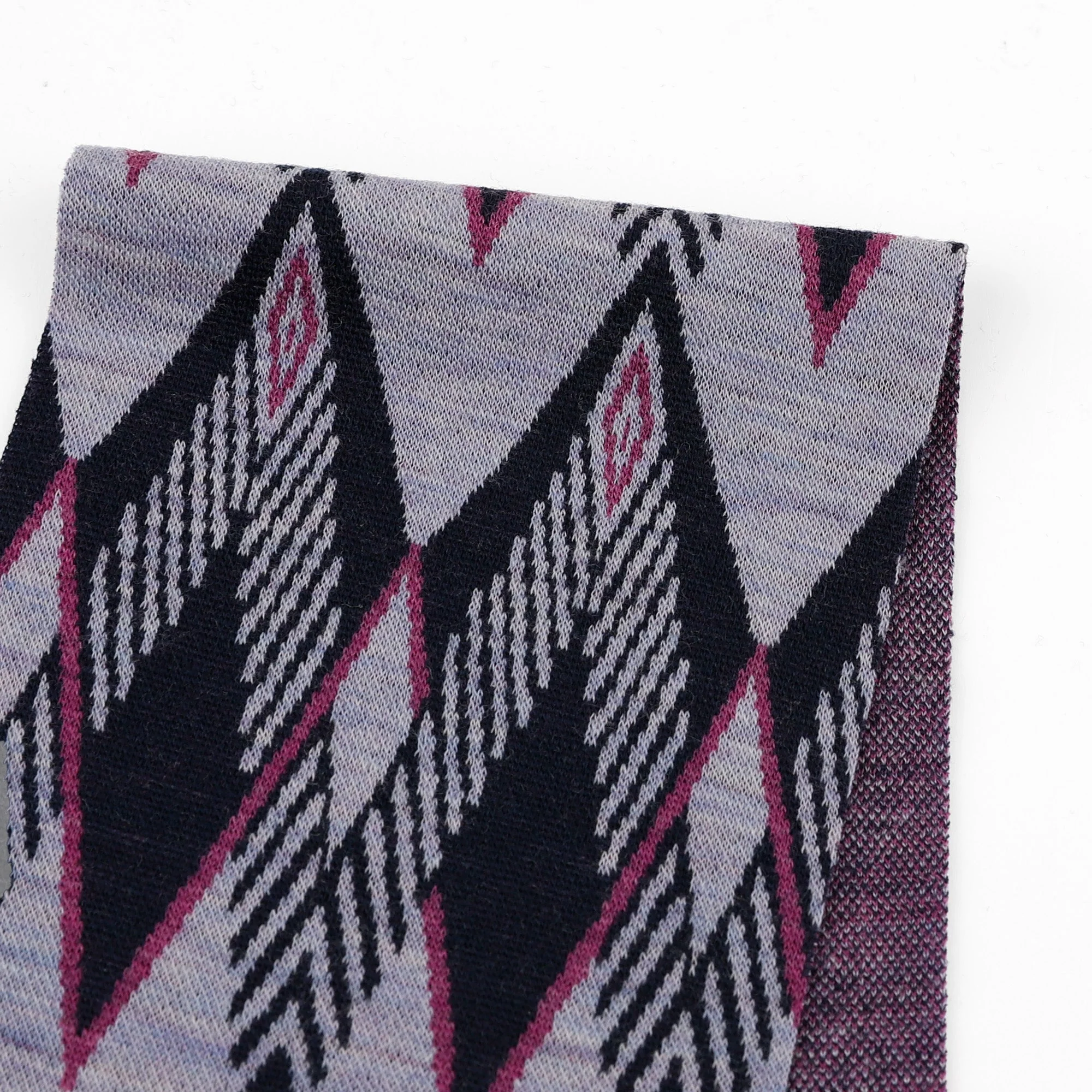 Deco Diamonds Merino Jacquard - Wisteria (Pieces)