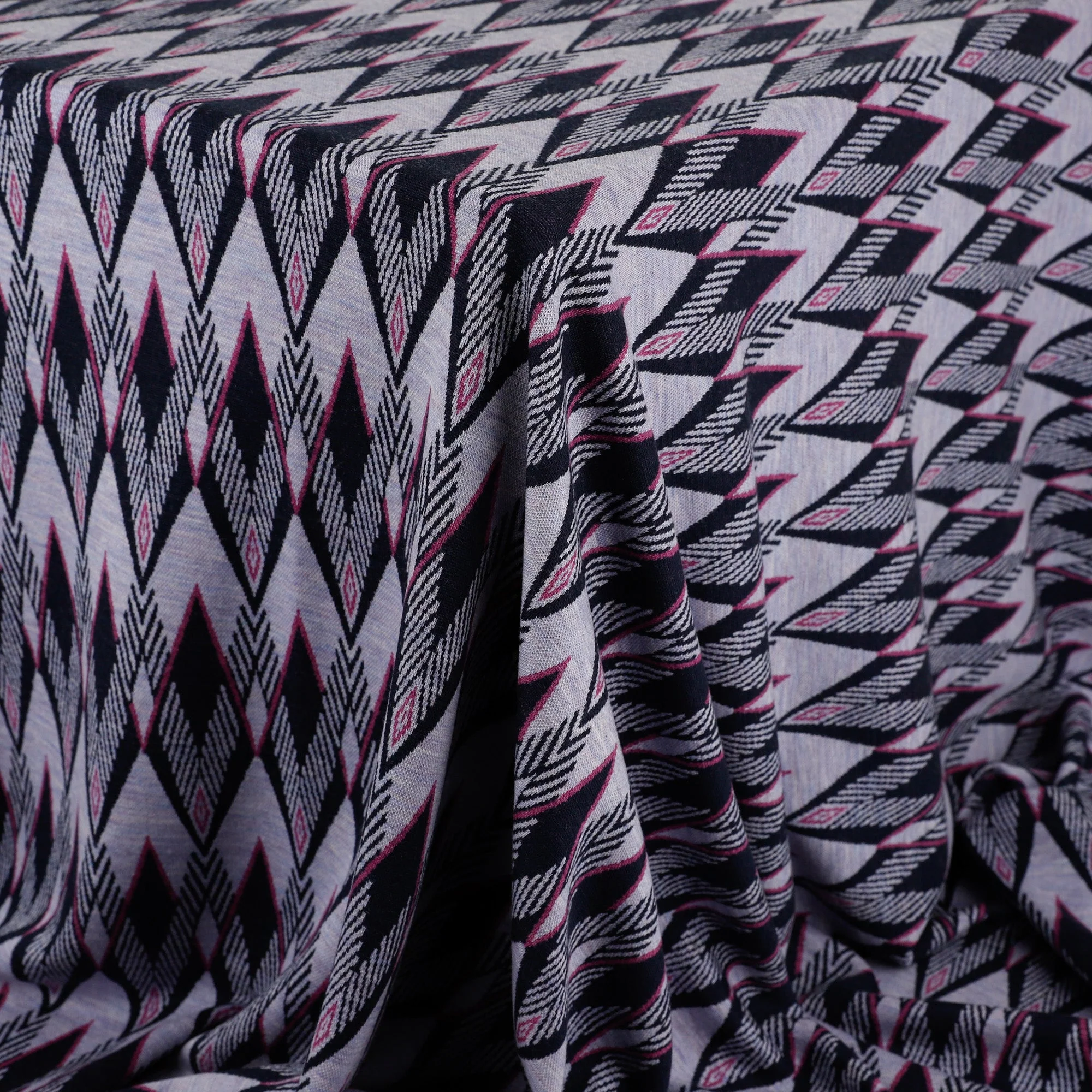 Deco Diamonds Merino Jacquard - Wisteria (Pieces) - Image 2