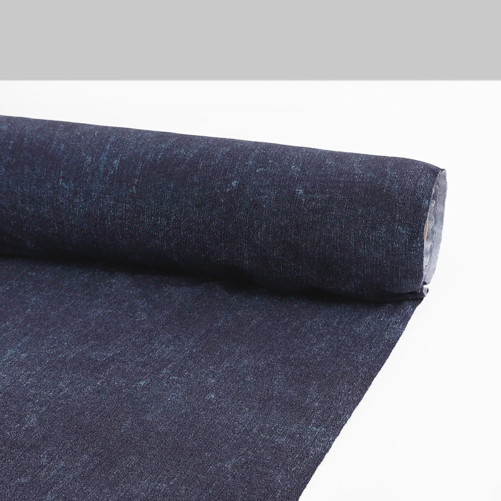 Denim Velour Swim Jersey - Indigo - Image 3