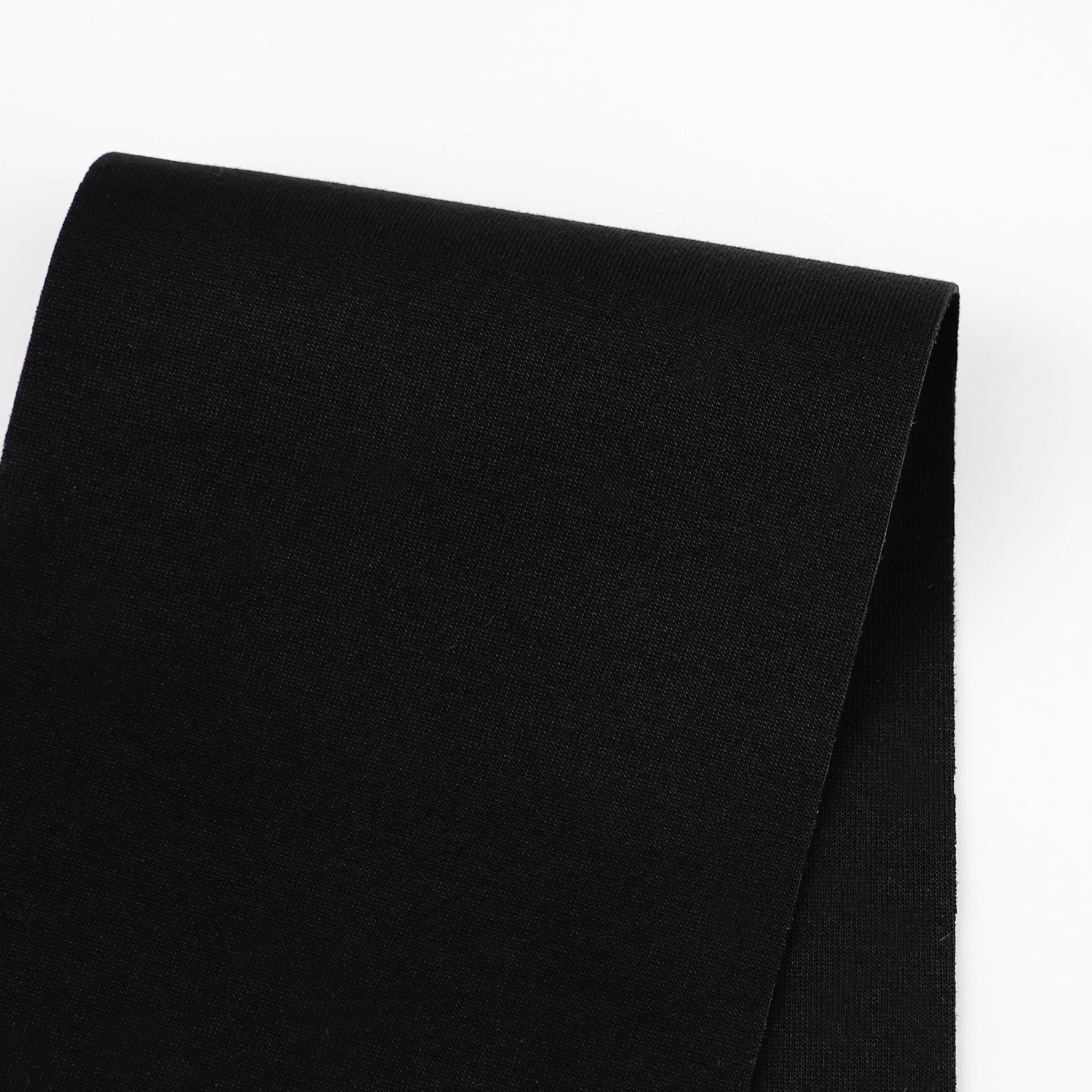 Double Faced Poly Knit - Black