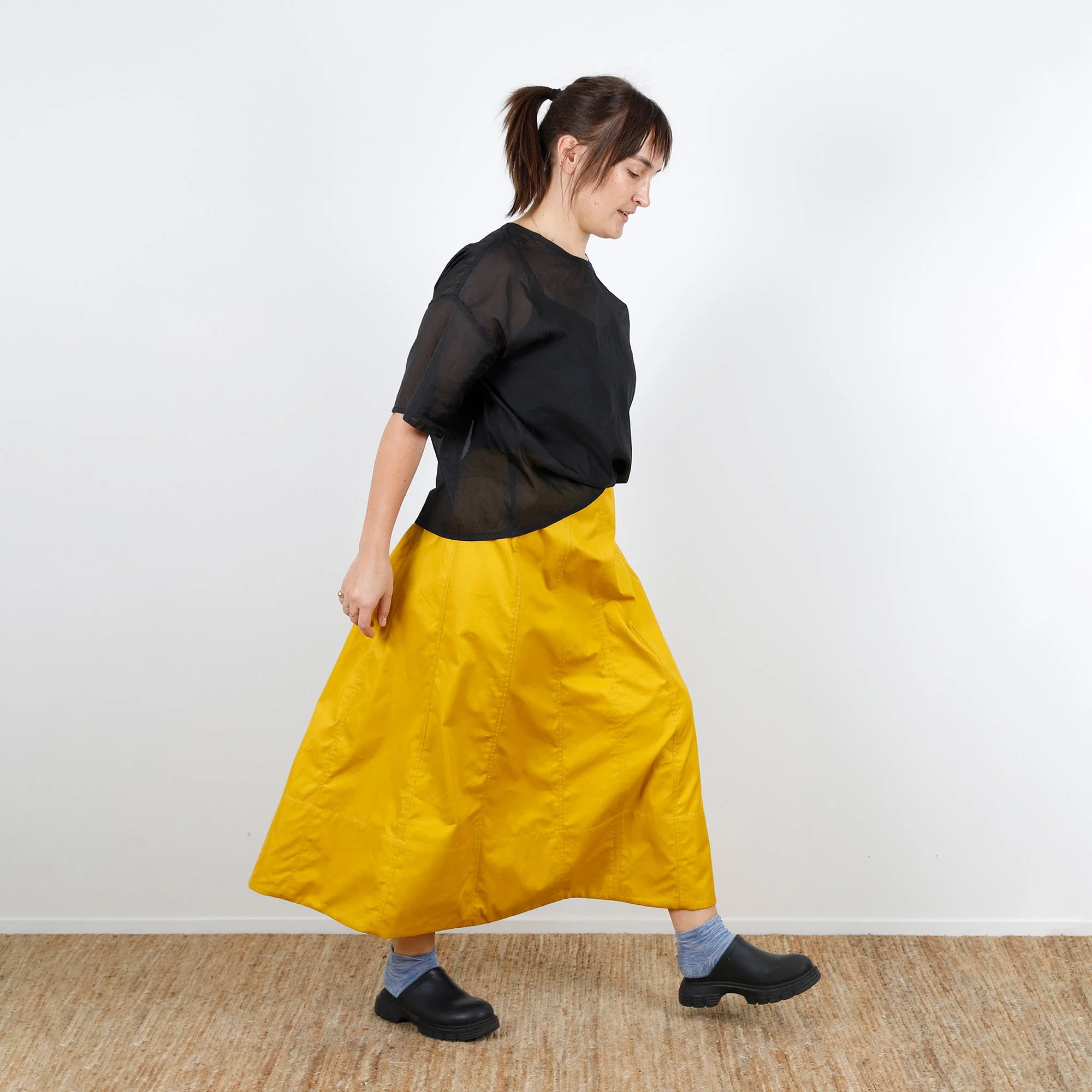 Fine Cotton Twill - Mango - Image 6
