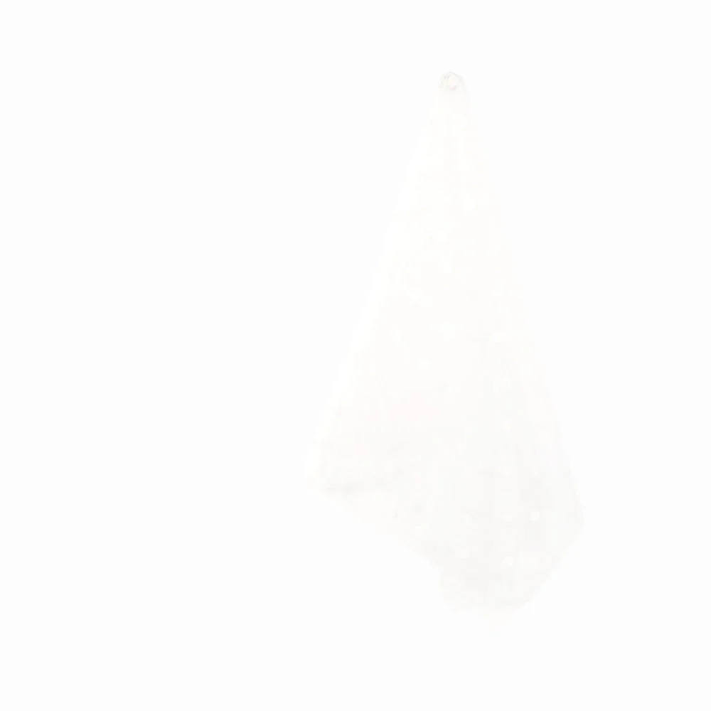 Flocked Dot Tulle - Ivory - Image 4