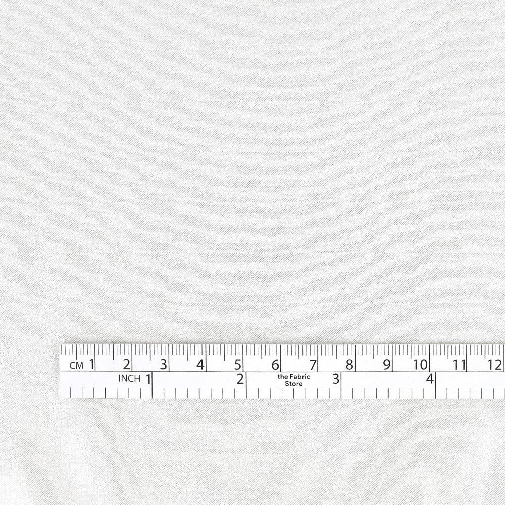Foiled Cotton - White - Image 4