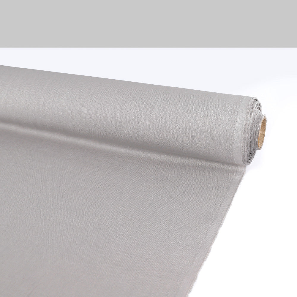 Organic Linen - Fog - Image 3
