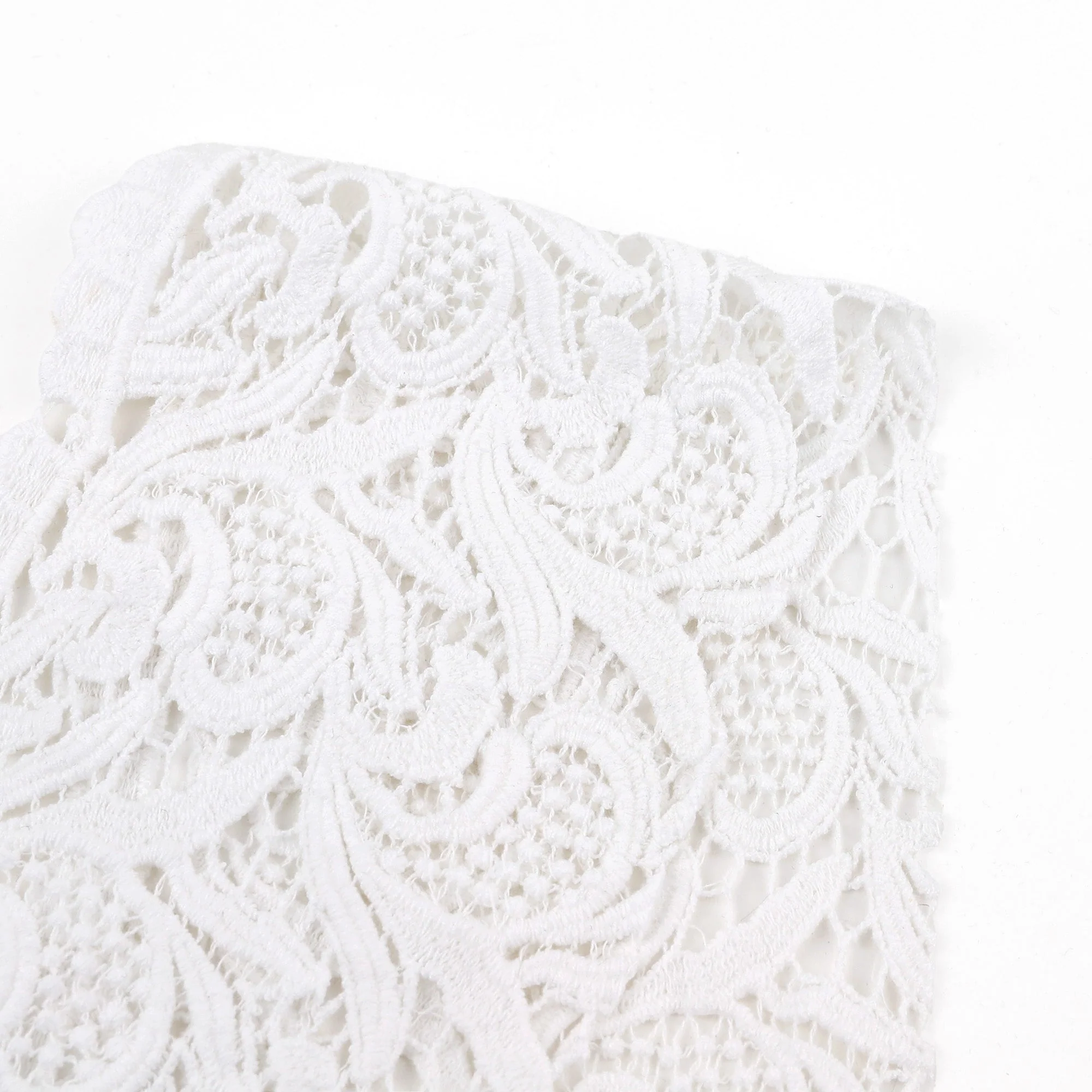 Guipure Cotton Lace - White