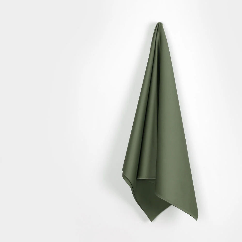 Heavyweight Cotton Sateen - Khaki Green - Image 2
