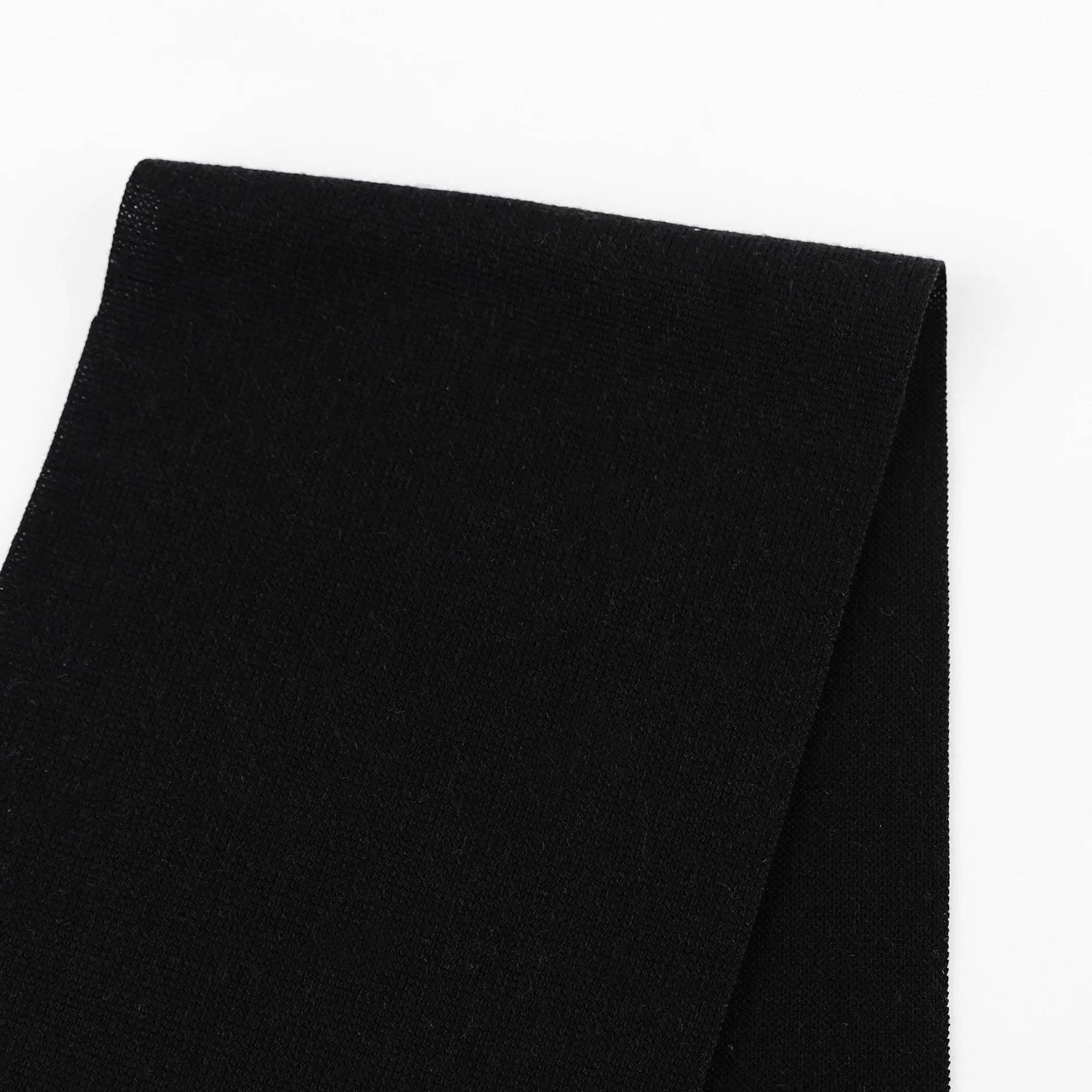 Heavyweight Merino Jersey - Black