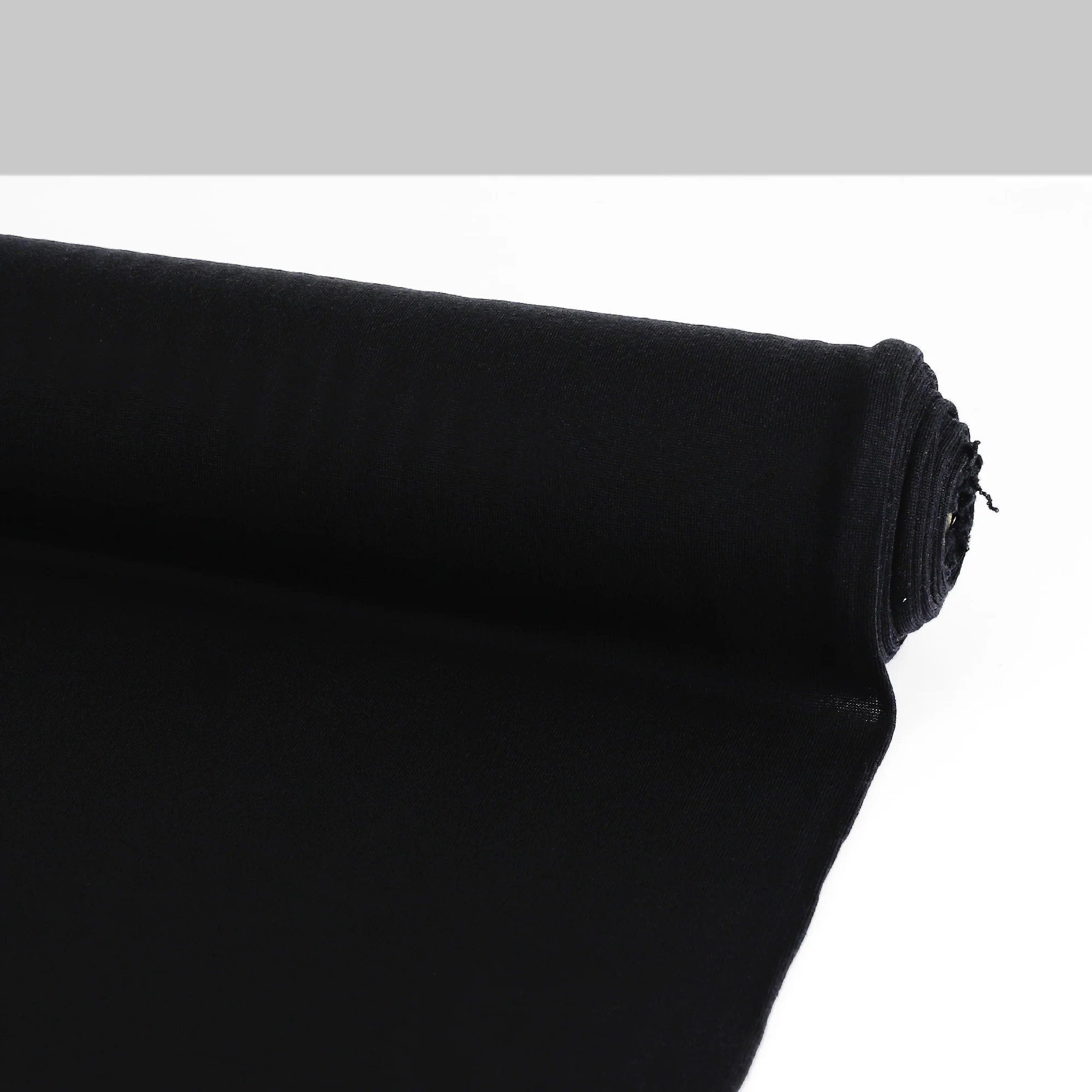 Heavyweight Merino Jersey - Black - Image 3