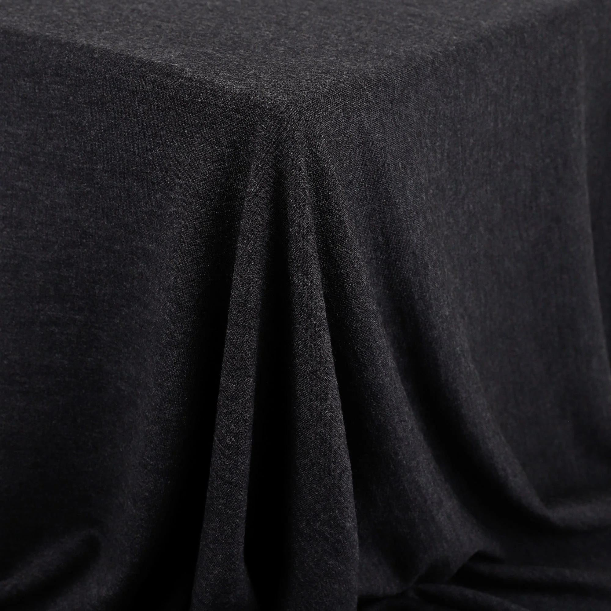 Heavyweight Merino Sweatshirting - Coal - Image 2