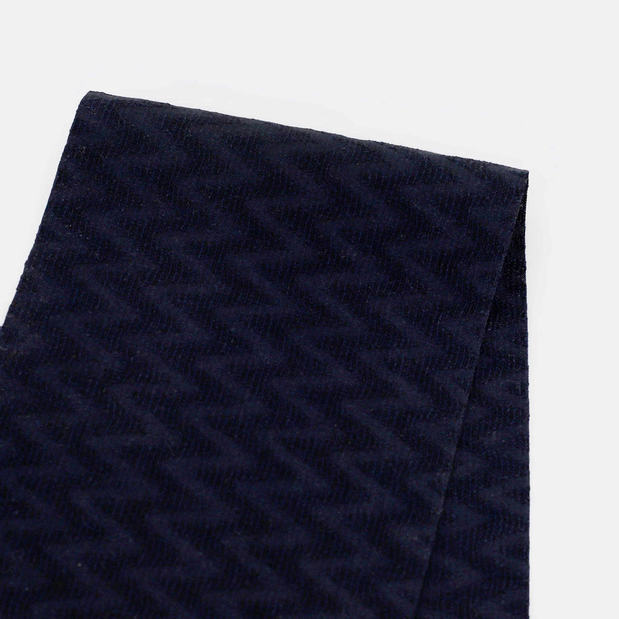 Jacquard Suiting - Navy