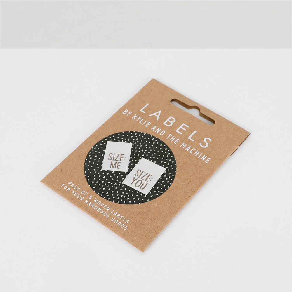 KATM Woven Labels - Size Me Size You