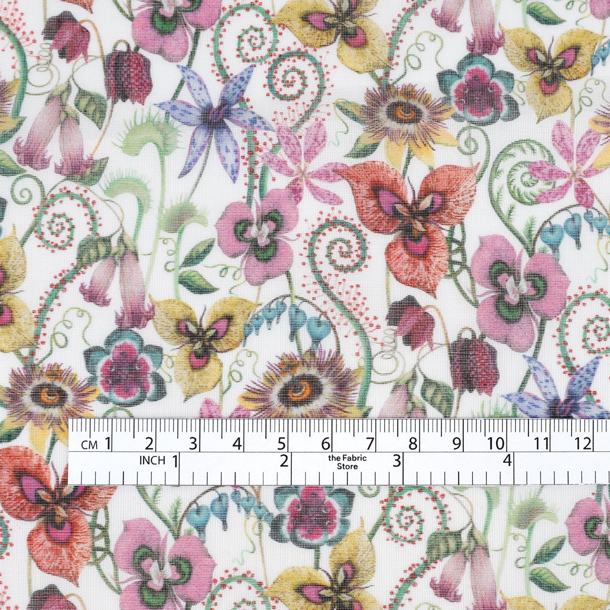 Liberty Chloe Cotton Chiffon - Melantha/X - Image 4
