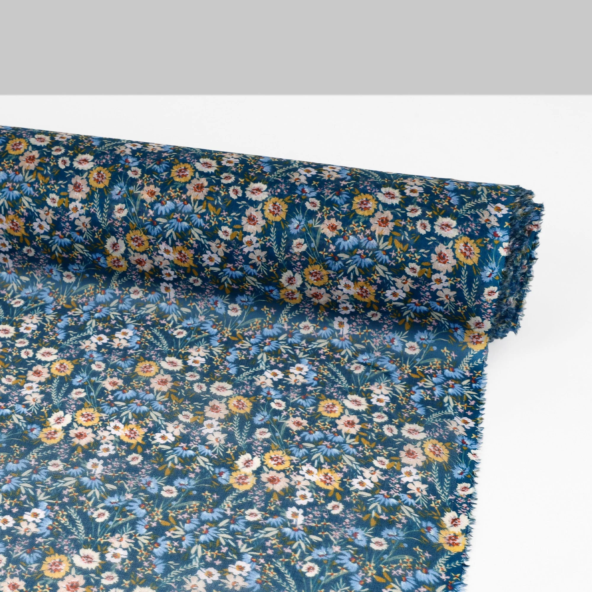 Liberty Chloe Cotton Chiffon - Sophia Garden/X - Image 3