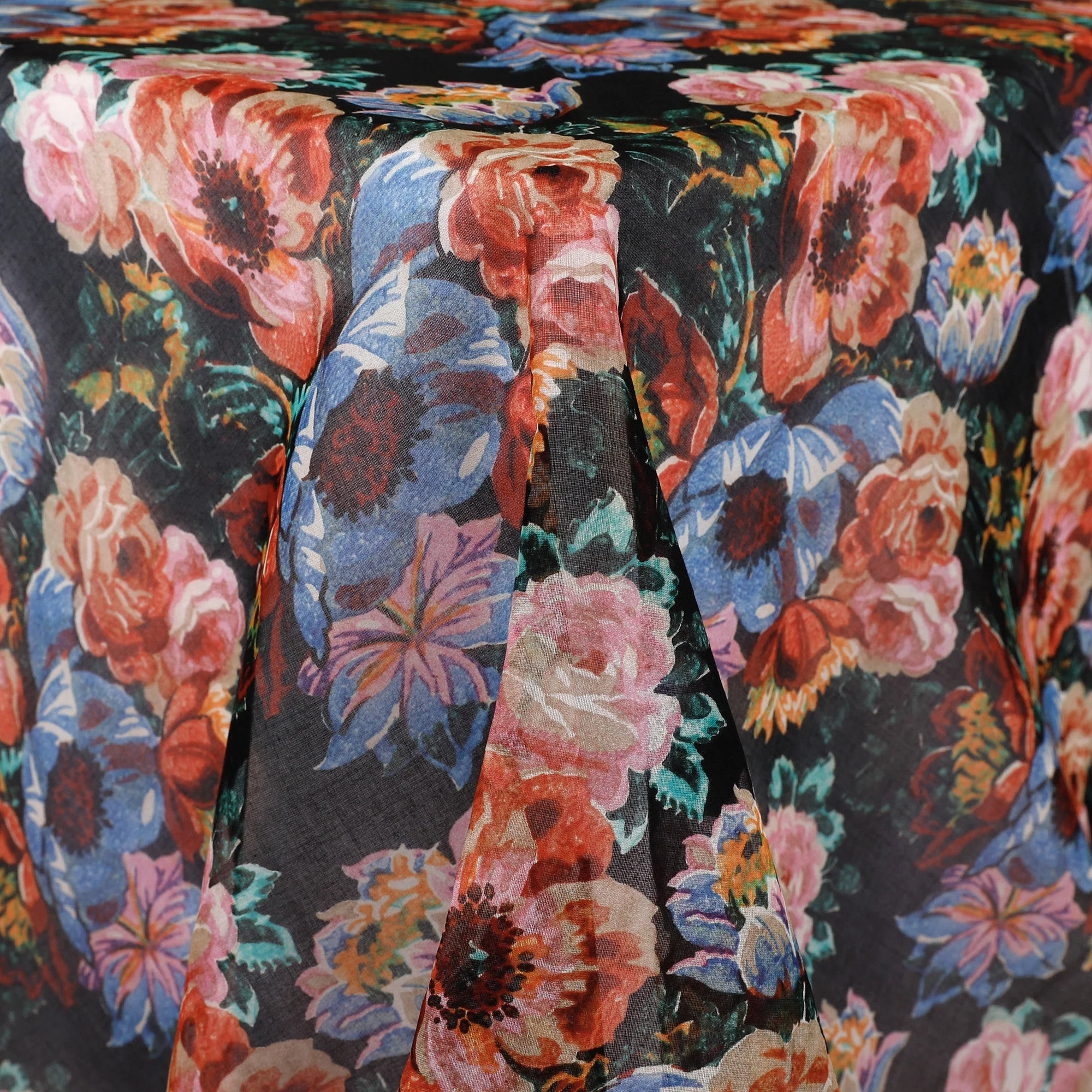 Liberty Chloe Cotton Chiffon - Vampires Bouquet/X - Image 2