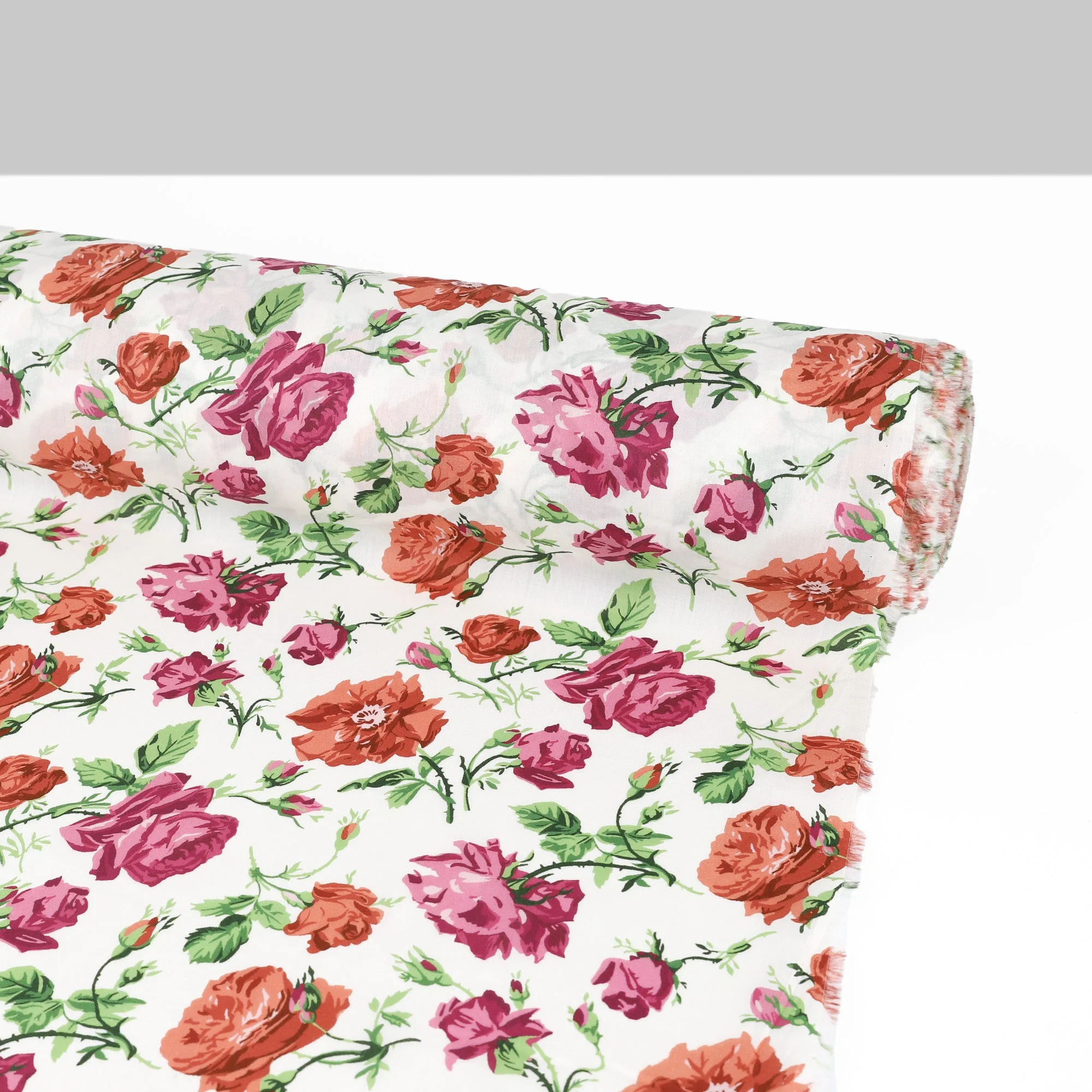 Liberty Organic Tana Lawn - Painterly Rose/C - Image 2