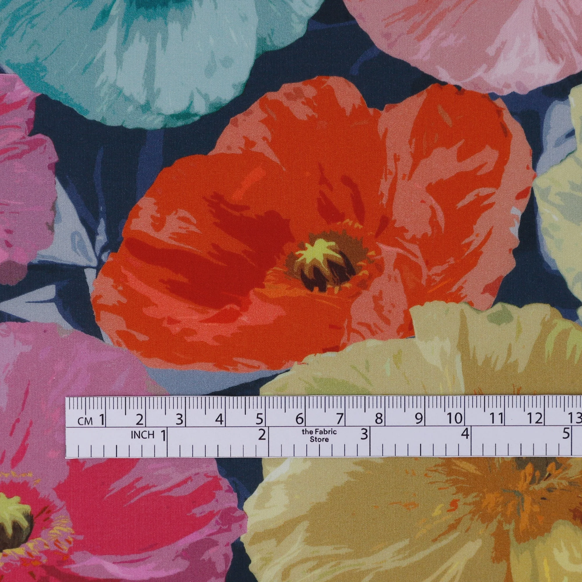 Liberty Organic Tana Lawn - Poppy Wonder/X - Image 4